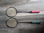 Badminton Rackets: Espe & Carlton + Hoezen, Ophalen of Verzenden, Gebruikt, Racket(s)