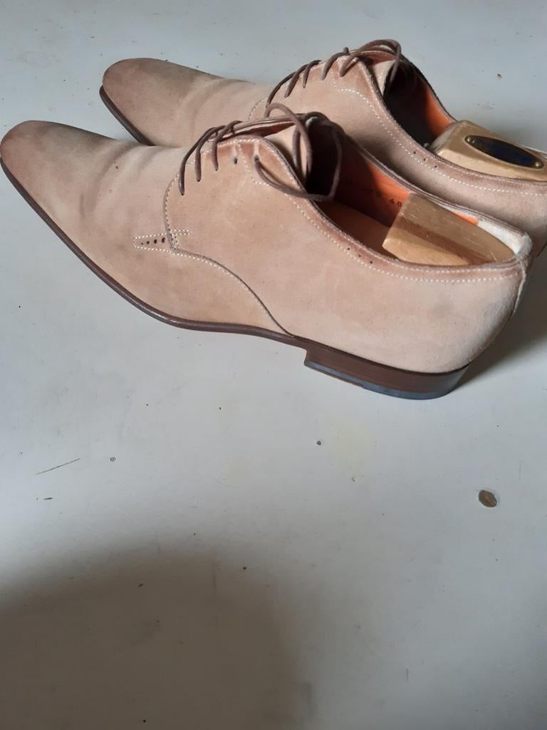 Santoni  8 (42), Kleding | Heren, Schoenen, Ophalen of Verzenden, Zo goed als nieuw, Santoni