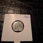 Vierkant 5 Cent 1942 - Wilhelmina, Ophalen of Verzenden
