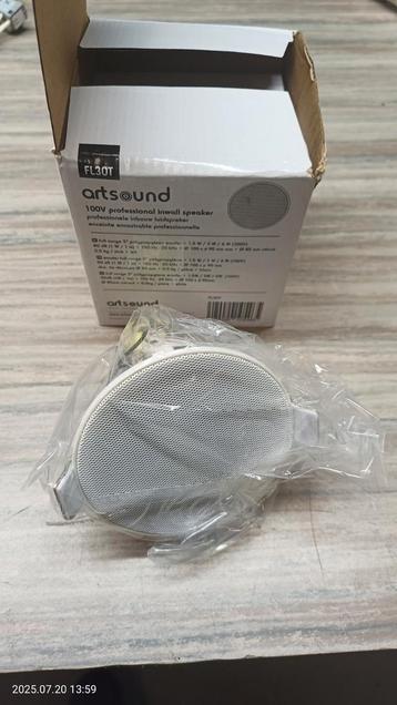 Professionele inbouw luidspreker 100V. beschikbaar voor biedingen