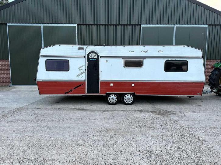 Burstner - 680 - Caravan, Caravans en Kamperen, Caravans, Bedrijf, Bürstner
