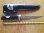 NIEUW RAPALA fileermes met lederen schede 15 cm lemmet, Watersport en Boten, Ophalen of Verzenden, Nieuw, Overige typen