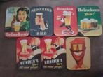 7 heineken onderzetters, Ophalen of Verzenden, Gebruikt, Overige typen, Heineken