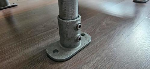 48 MM Steigerbuis Voet 4 Stuks, Doe-het-zelf en Verbouw, IJzerwaren en Bevestigingsmiddelen, Zo goed als nieuw, Overige typen