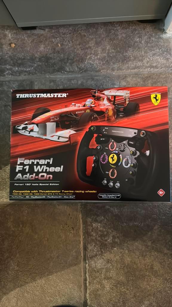 Thrustmaster Ferrari F1 Wheel Add-On, Spelcomputers en Games, Spelcomputers | Sony PlayStation Consoles | Accessoires, Nieuw, PlayStation 3
