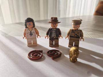 Lego Indiana Jones 7623 7626 7628 minifiguren Poppetjes  beschikbaar voor biedingen