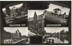 Leeuwarden Groeten  uit, Verzamelen, Ansichtkaarten | Nederland, Ophalen of Verzenden, Voor 1920, Gelopen, Friesland