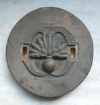 Nederlandse mal plaat Garde Grenadiers voor solderen oogjes, Verzamelen, Ophalen of Verzenden, Landmacht, Nederland, Embleem of Badge