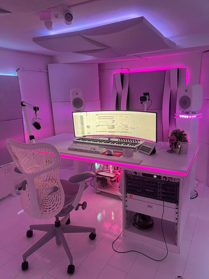 Complete Akoestische Set – Vicoustic + RGB + Basstraps, Audio, Tv en Foto, Professionele Audio-, Tv- en Video-apparatuur, Gebruikt