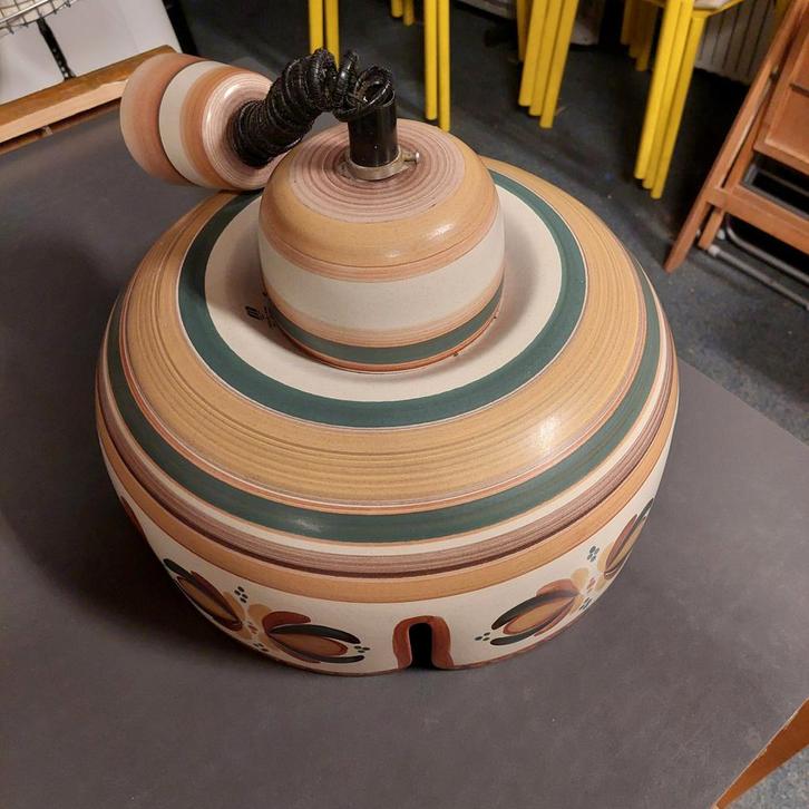 Vintage Keramische Orgel Lamp, Muziek en Instrumenten, Orgels, Gebruikt, Orgel, 2 klavieren, Ophalen of Verzenden