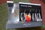 Nieuw: Partyset 4 glazen cocktailglas met glazen rietje, Verzamelen, Glas en Borrelglaasjes, Ophalen of Verzenden, Nieuw, Overige typen