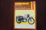 triumph pre unit twins 1947 - 1962 5T 6T T110 T120 TR5 TR6, Motoren, Handleidingen en Instructieboekjes, Triumph