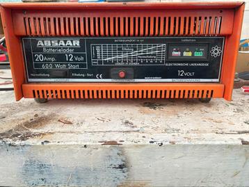 ABSAAR acculader 600w, 12v 20amp beschikbaar voor biedingen