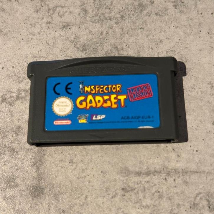 Inspector Gadget Advance Mission - GBA Gameboy Advance, Spelcomputers en Games, Games | Nintendo Game Boy, Gebruikt, Avontuur en Actie