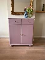 Dressoir/commode oud roze, Ophalen, Gebruikt, 50 tot 100 cm, Met lade(s)