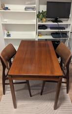 Teak tafeltje, Huis en Inrichting, Tafels | Bijzettafels, Ophalen, Gebruikt, 75 cm of meer, 60 cm of meer