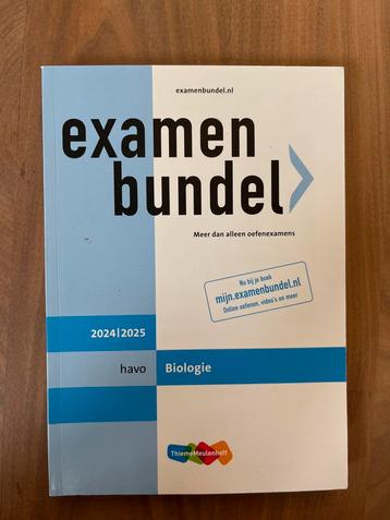 Examenbundel Biologie Havo 2023/2024 - Zo goed als nieuw! beschikbaar voor biedingen