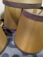 Set van 5 klem kapjes voor lamp, Huis en Inrichting, Lampen | Lampenkappen, Klassiek, Ophalen of Verzenden, Zo goed als nieuw