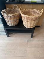 Rieten mand 53cm diameter, Ophalen, Zo goed als nieuw, Rond, Riet