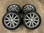 Mercedes Breedset 17 inch originele velgen met zomerbanden, Auto-onderdelen, Banden en Velgen, Ophalen, Gebruikt, Velg(en), 17 inch