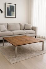 Stijlvolle  Bert Plantagie salontafel, Ophalen, 50 tot 100 cm, Vierkant, 50 tot 100 cm