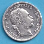 (KC110) Oostenrijk 1 florin 1879, Verzenden, Oostenrijk, Losse munt, Zilver