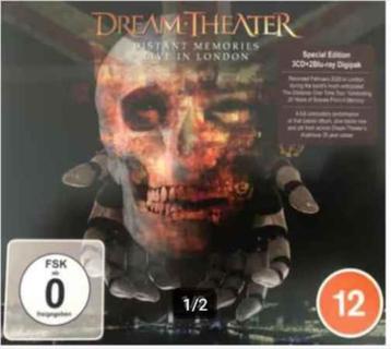 3/Cd+2Blu-Ray Dream Theater‎–Distant Memories Live In London beschikbaar voor biedingen