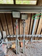 Bouwlampen 1000 watt, op standaard, 2 stuks., Ophalen, Gebruikt, Overige typen, Met statief