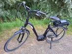 Nette zwarte elektrische damesfiets/E-bike, Middenmotor✅️, Fietsen en Brommers, Fietsen | Dames | Damesfietsen, 53 tot 56 cm, Versnellingen