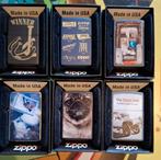 Zippo aanstekers verzameling - 6 stuks nieuw!, Ophalen of Verzenden, Nieuw