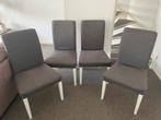 Eetkamerstoelen ikea, Ophalen, Zo goed als nieuw, Wit
