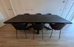 Robuuste, mangohouten eettafel Kala 240x100 cm, Ophalen, Modern, industrieel, 100 tot 150 cm, 200 cm of meer