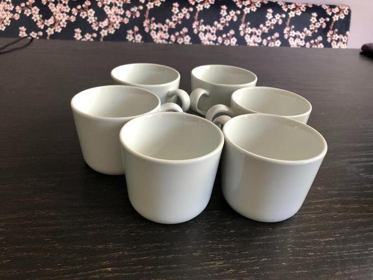 Set van 6 koffiekoppen, wit, Ikea 365+, nooit gebruikt, Huis en Inrichting, Keuken | Servies, Zo goed als nieuw, Kop(pen) en/of Schotel(s)