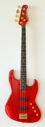 Moon JJ-4 Custom Basgitaar, Muziek en Instrumenten, Snaarinstrumenten | Gitaren | Bas, Zo goed als nieuw, Ophalen, Elektrisch