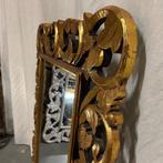 Barok spiegel - houten lijst - Goud - 120 x 90 cm- TTM Wonen, TTM Wonen, Meubels – (Perzische) Tapijten en Woonaccessoires, Nieuw