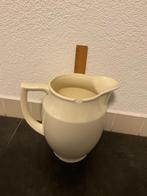 Cremewitte oude lampetkan, Ophalen of Verzenden