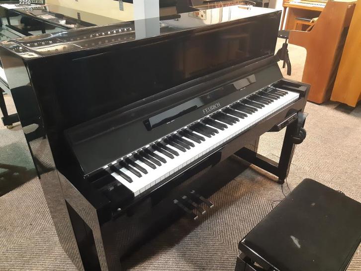 Gebruikte en nieuwe piano's in voorraad, ook met silent!, Muziek en Instrumenten, Piano's, Zo goed als nieuw, Piano, Zwart, Hoogglans