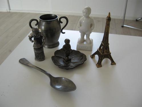 5 verschil souvenirs €5.00 Per st. Samen €20.00, Verzamelen, Beelden en Beeldjes, Zo goed als nieuw, Overige typen, Ophalen of Verzenden