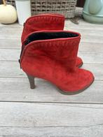 Hobbs rood suede laarsjes mt 40 nieuw, Lage of Enkellaarzen, Nieuw, Ophalen of Verzenden, Hobbs