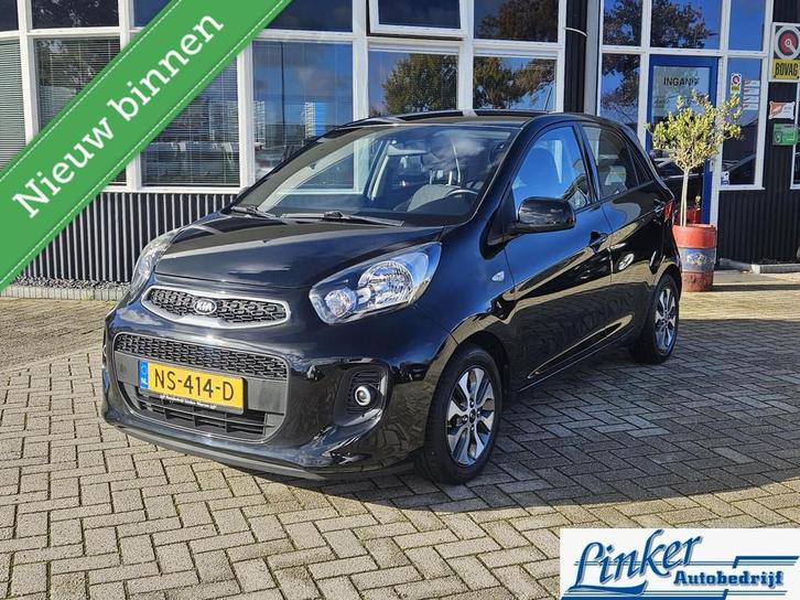Kia Picanto 1.0 CVVT ComfortPlusLine Navigator NL-AUTO CAMER, Auto's, Kia, Bedrijf, Te koop, Picanto, ABS, Achteruitrijcamera