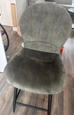 Bar stoelen velvet stof, Huis en Inrichting, Stoelen, Ophalen, Twee, Zo goed als nieuw, Stof