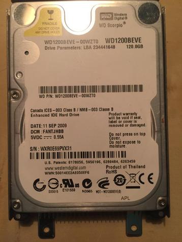 Harddisk S/N: WXR0E69PVX31. beschikbaar voor biedingen