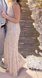 Galajurk beige/stenen/parels, Galajurk, Beige, Ophalen of Verzenden, Onbekend