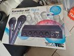 Karaoke Set met 2 Microfoons - TomTec, Ophalen, Gebruikt, Complete set
