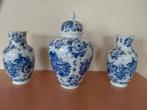 blauw-witte vazen, Ophalen, Blauw, Aardewerk of Porselein, Zo goed als nieuw