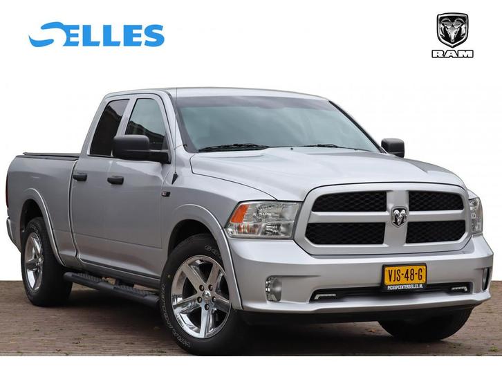 Dodge Ram 1500 5.7 V8 Quad Cab | 6 Persoons | Lange Laadbak, Auto's, Dodge, Bedrijf, Te koop, RAM 1500, 4x4, ABS, Airbags, Airconditioning