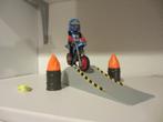 Playmobil stunt motorrijder, Kinderen en Baby's, Speelgoed | Playmobil, Ophalen of Verzenden, Zo goed als nieuw, Los playmobil