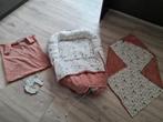 Complete set, babynestje, wikkeldoek, boxzak en speendoekje, Ophalen of Verzenden, Zo goed als nieuw, Overige typen