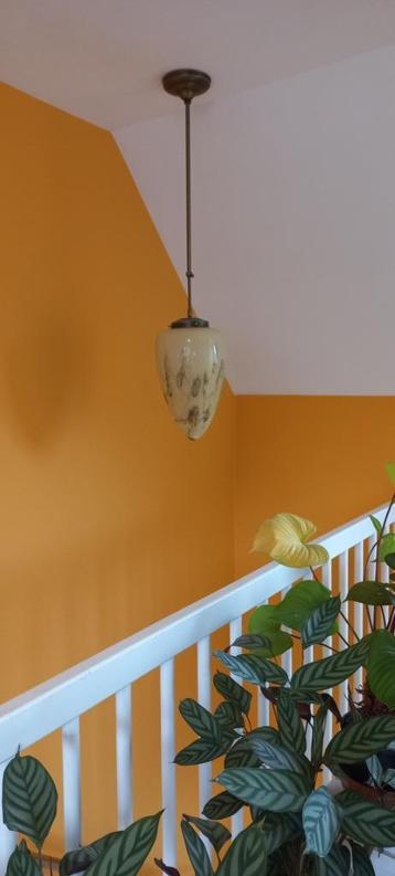 Art Deco hanglamp druppelvormig beschikbaar voor biedingen
