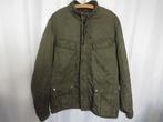 Groene quilted ariel jack met mouwbeschadiging mt L Barbour, Barbour, Maat 48/50 (M), Ophalen of Verzenden, Gedragen